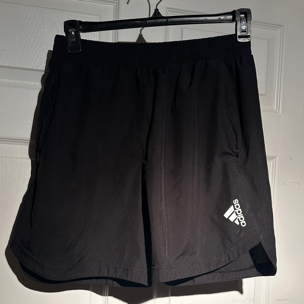 Adidas Men's Black Athletic Shorts